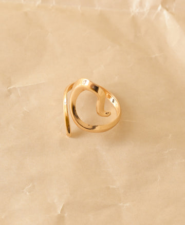 Radiant Edge Anti Tarnish Textured Ring
