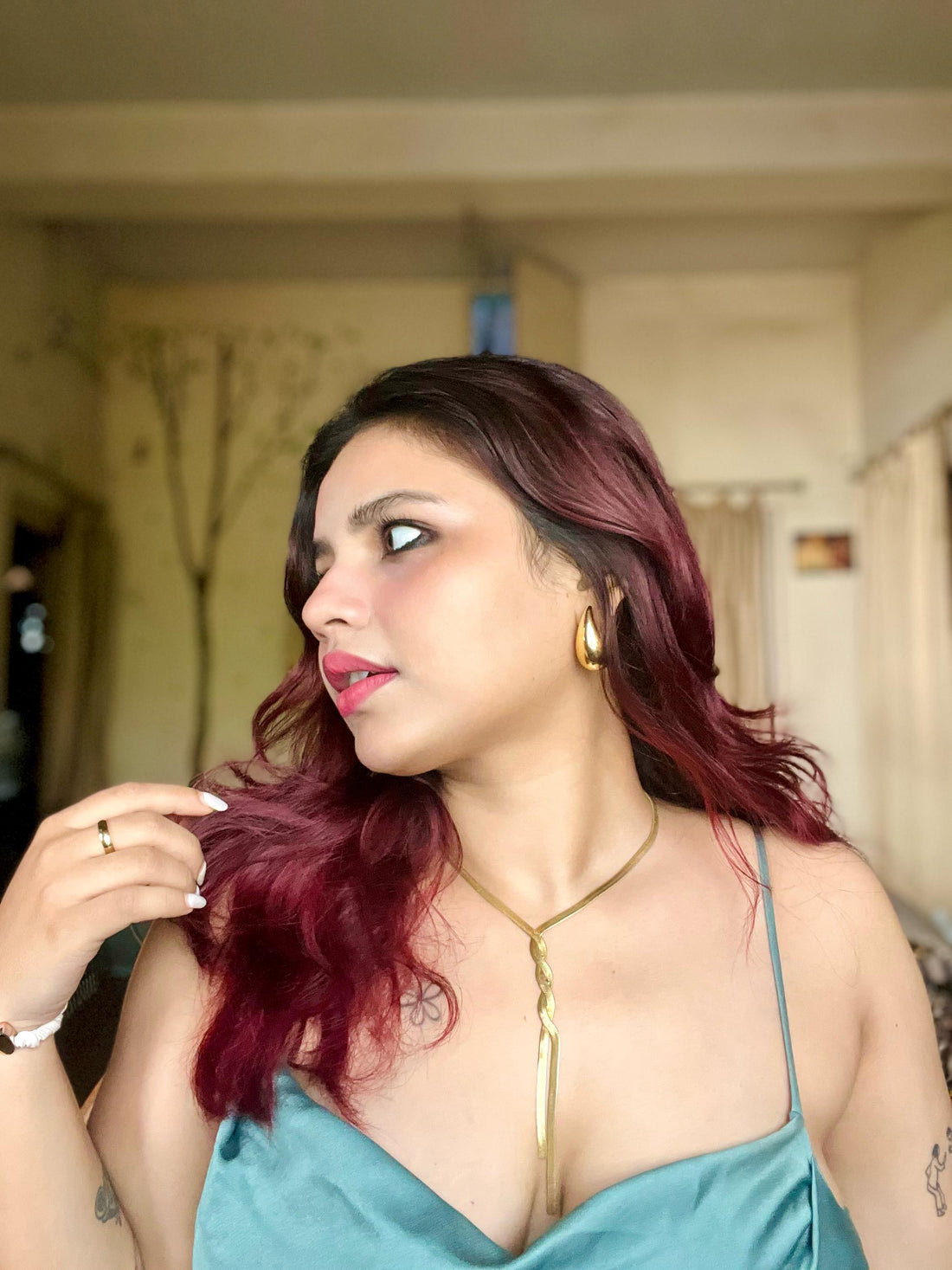 Adelina Gold Plated Necklace