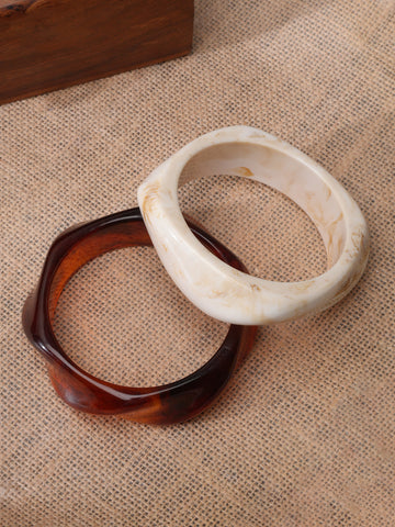 Warm Tones Bangle Duo
