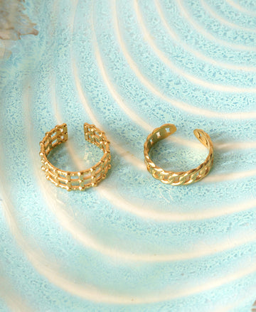 Niska Anti-Tarnish Ring Set – Pack of 2