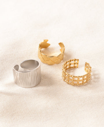 Golden Touch Anti-Tarnish-Set of 3 pieces