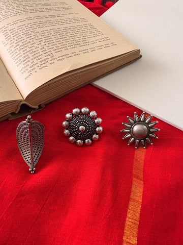 Anaya Mirror Ring Set of Three