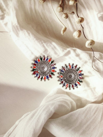 Niska Unadorned Earring Multi