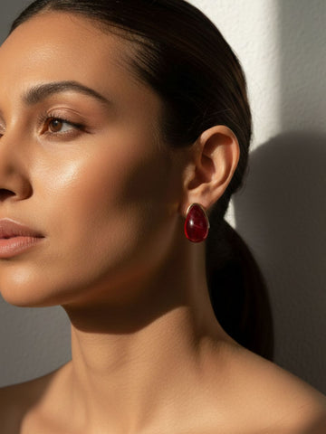 Niska Statement Earrings 18k Gold plated Anti Tarnish Pack of one
