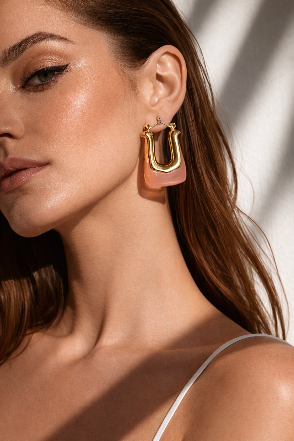 Niska Statement Earrings 18k Gold plated Anti Tarnish Pack of two