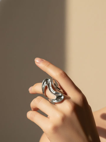 Niska Silver Anti Tarnish Earring