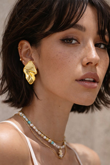Niska Anti-Tarnish Luxe Hoops