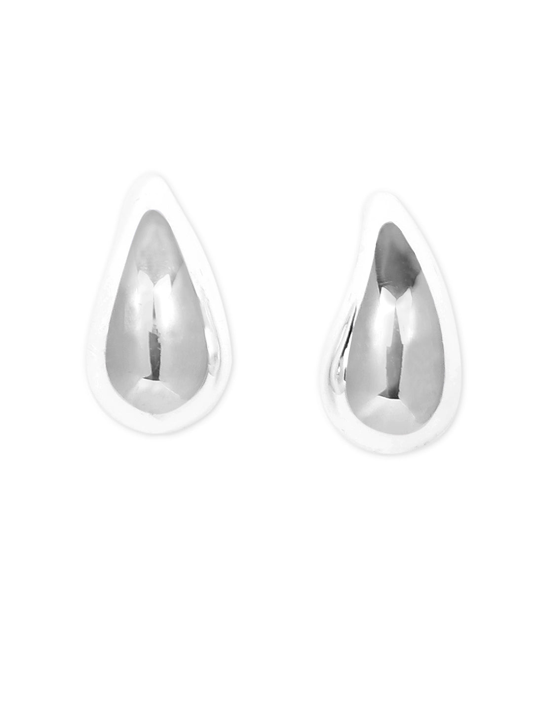 Enchanted Monarch Push Earrings for Women & Girls- Silver