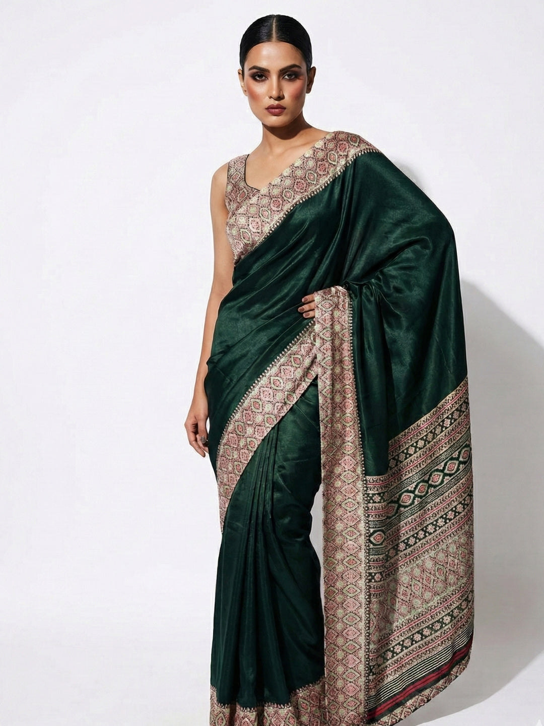 Green Modal Silk