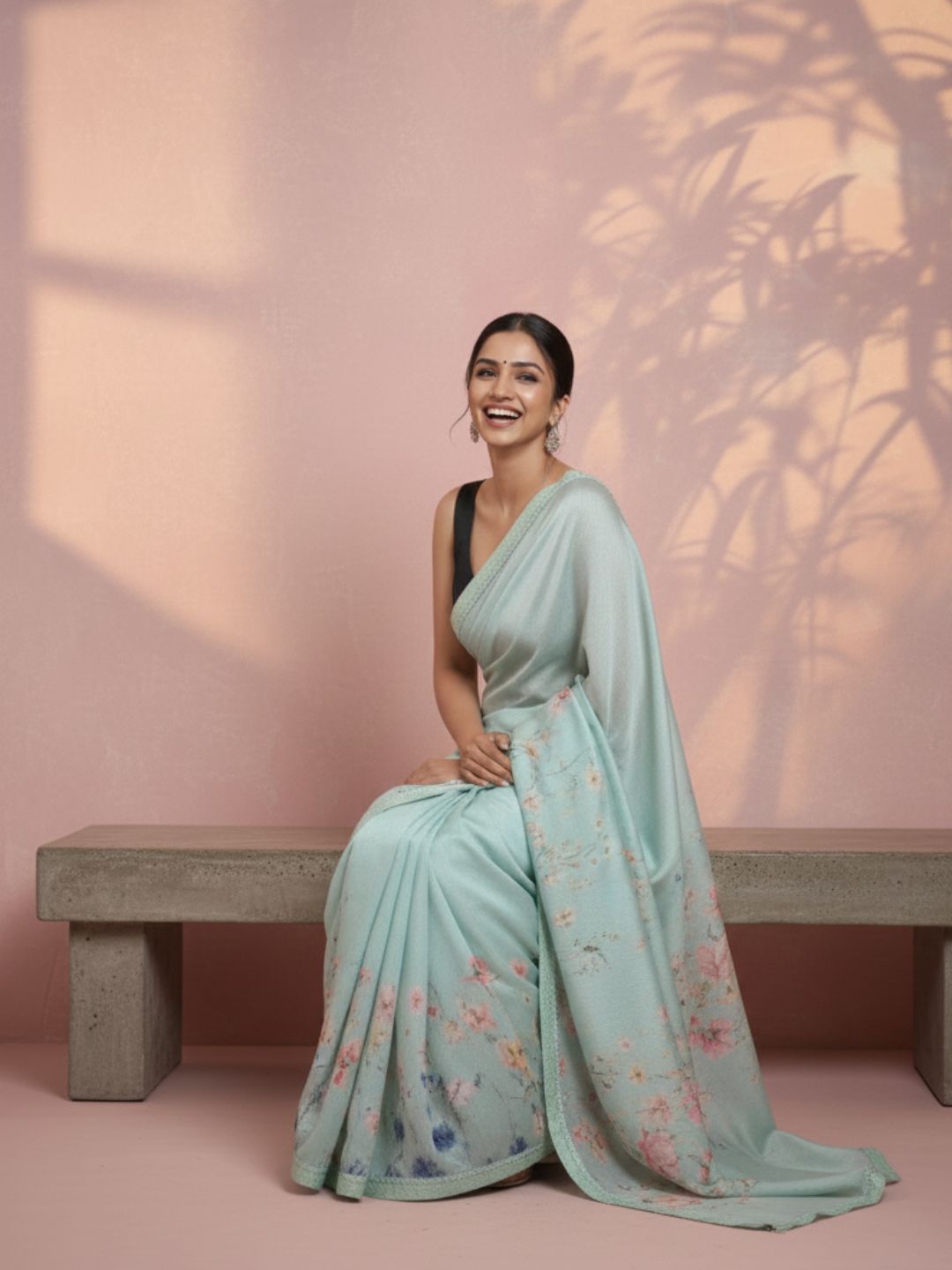 Kanvika Purple Saree