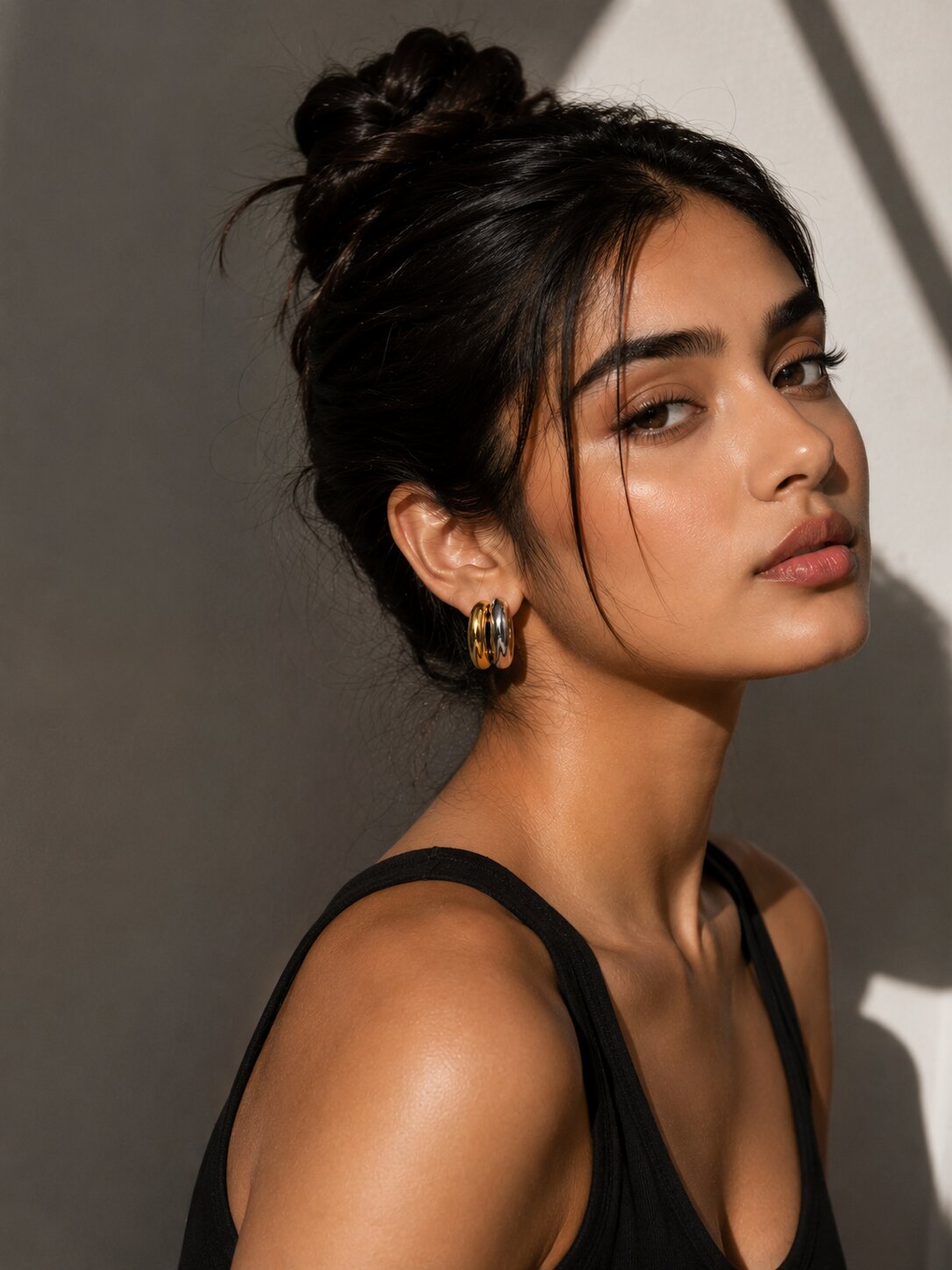 Niska 18K Real Gold Plated Anti Tarnish Earring