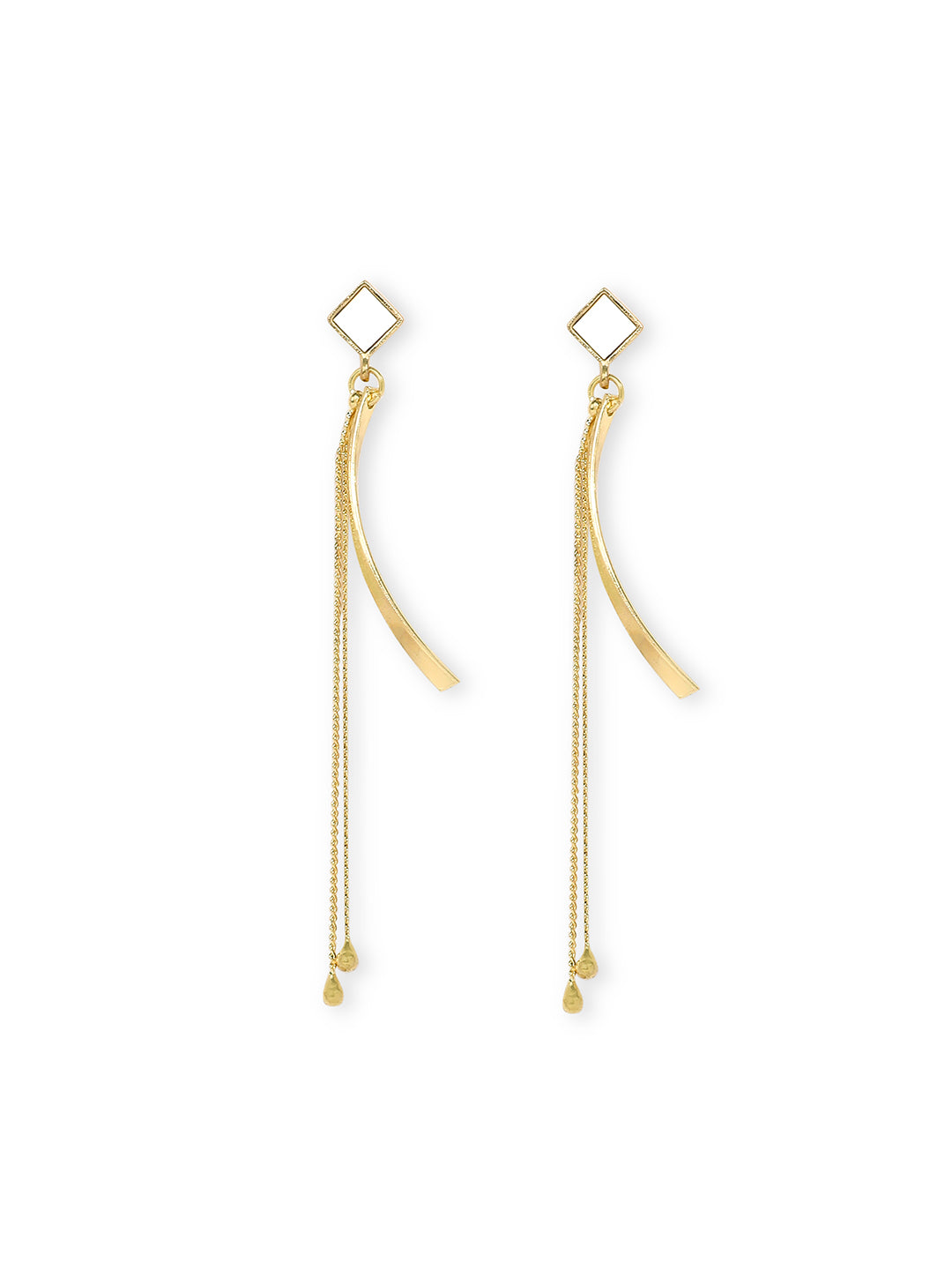 Golden Frontier Tassel Earrings