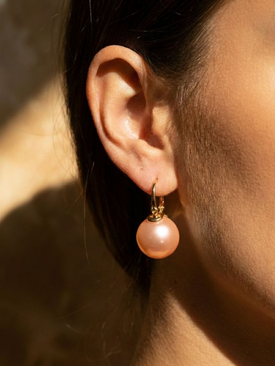 Niska Drop Pearl Earrings Pack of Two