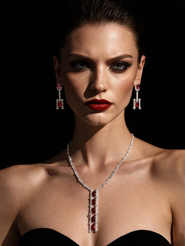 Red Starling Jewelry Set