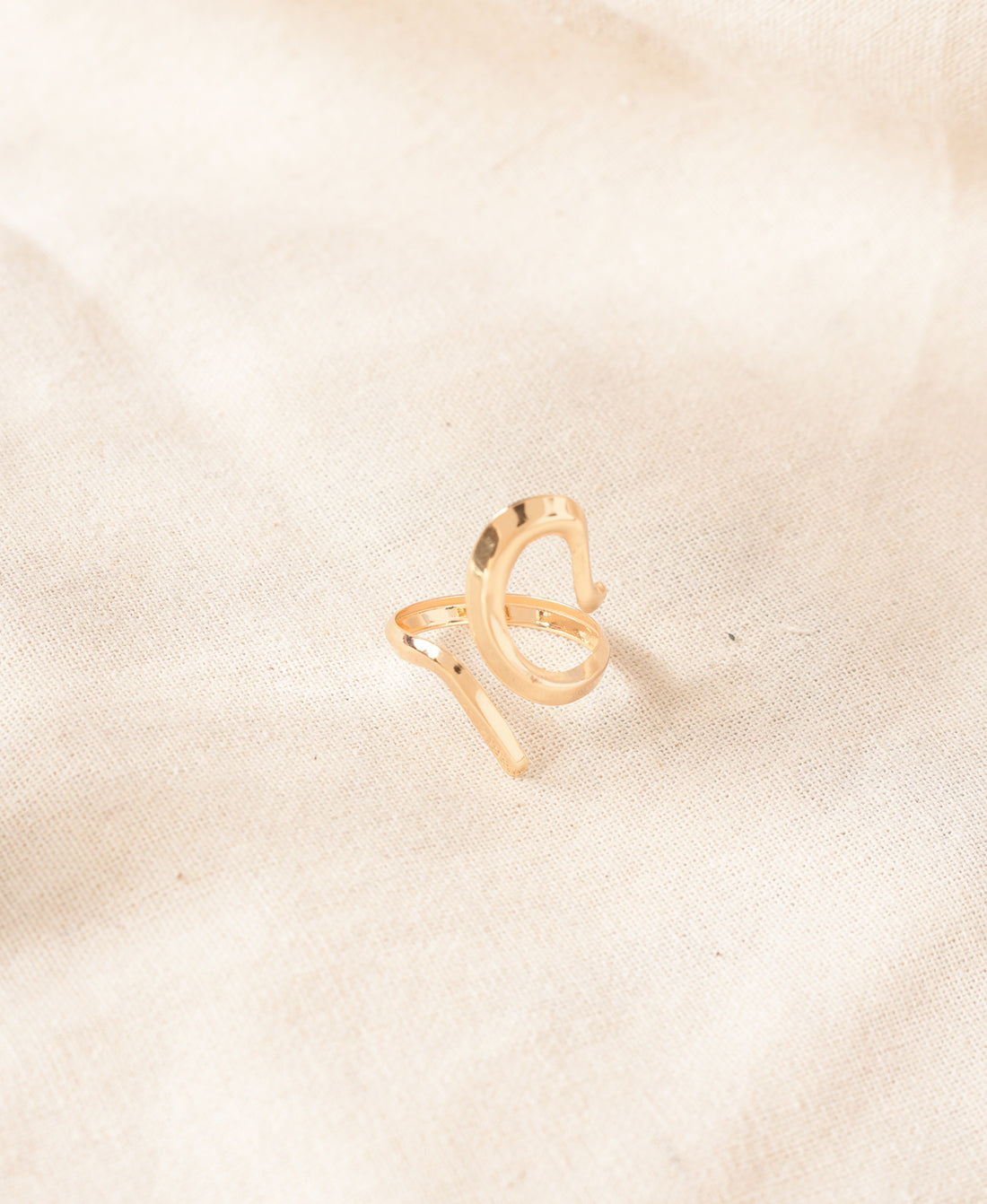 Radiant Edge Anti Tarnish Textured Ring