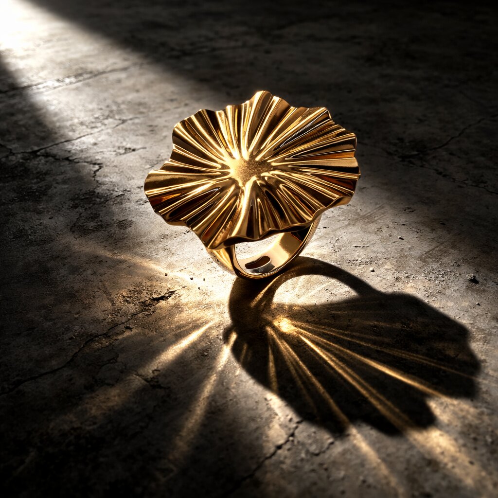 Niska Bintage Style Simple Style Waterproof Non Tarnish Open Rings