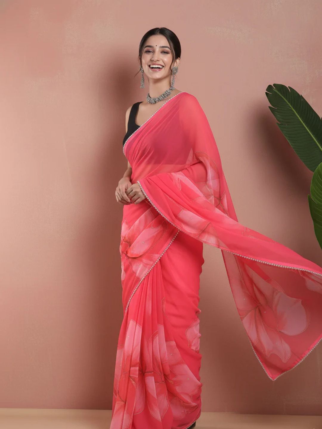Sireen Pink Saree
