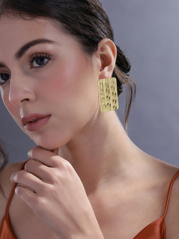 Guided Glory: Radiant Push Earrings