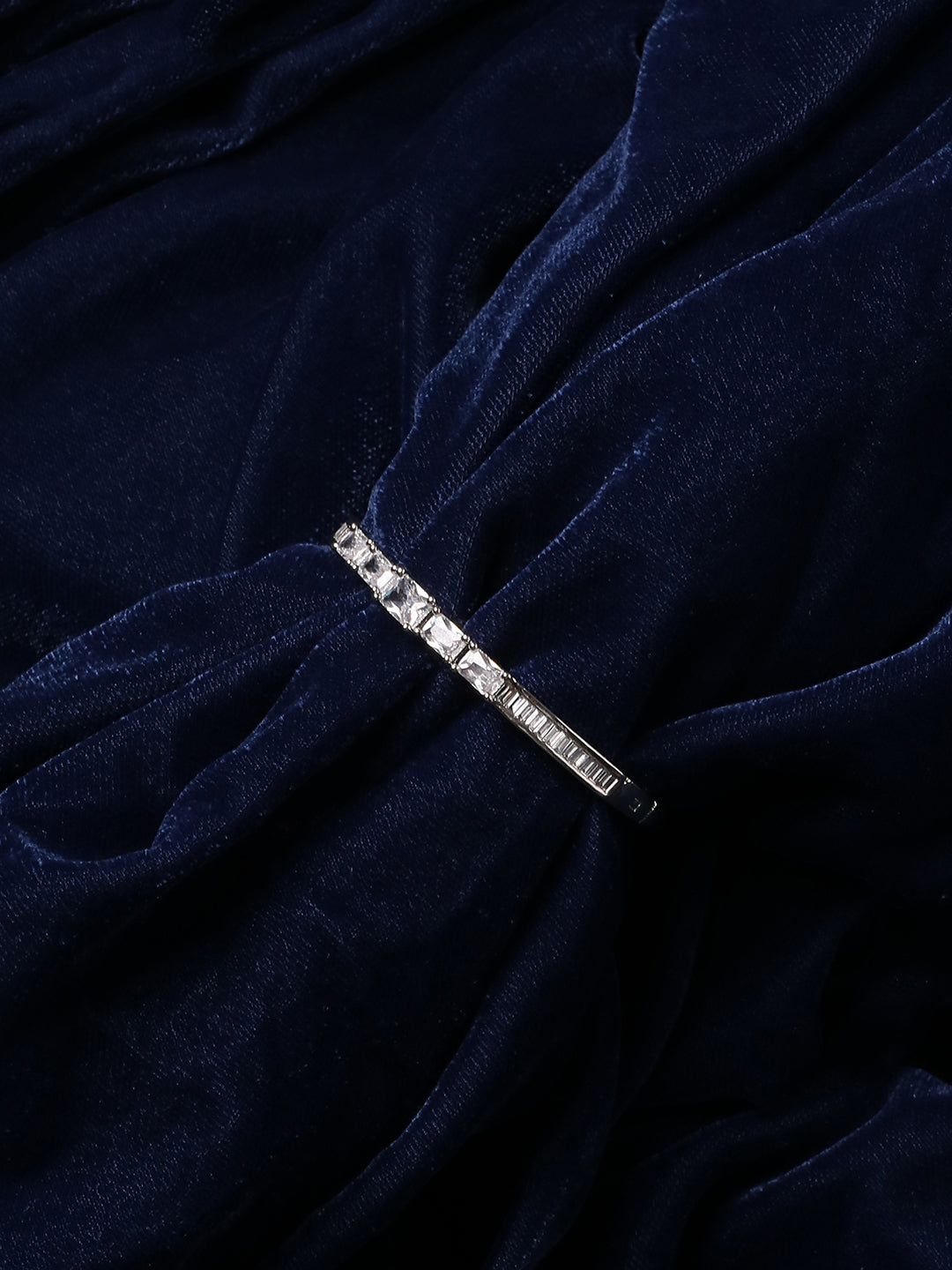 Silver Seascape Sparkling AD Bracelet