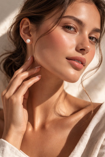 Niska Small Pearl Drop Earring