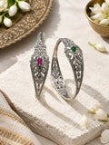 BA26N20029 ornate silver bangle