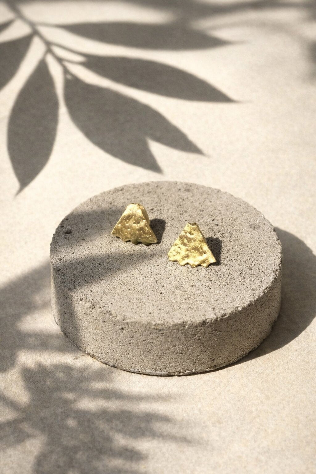 Adelina Brass Earring