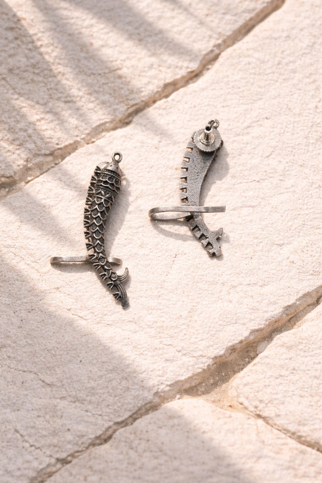 Niska Luna Silver Earrings