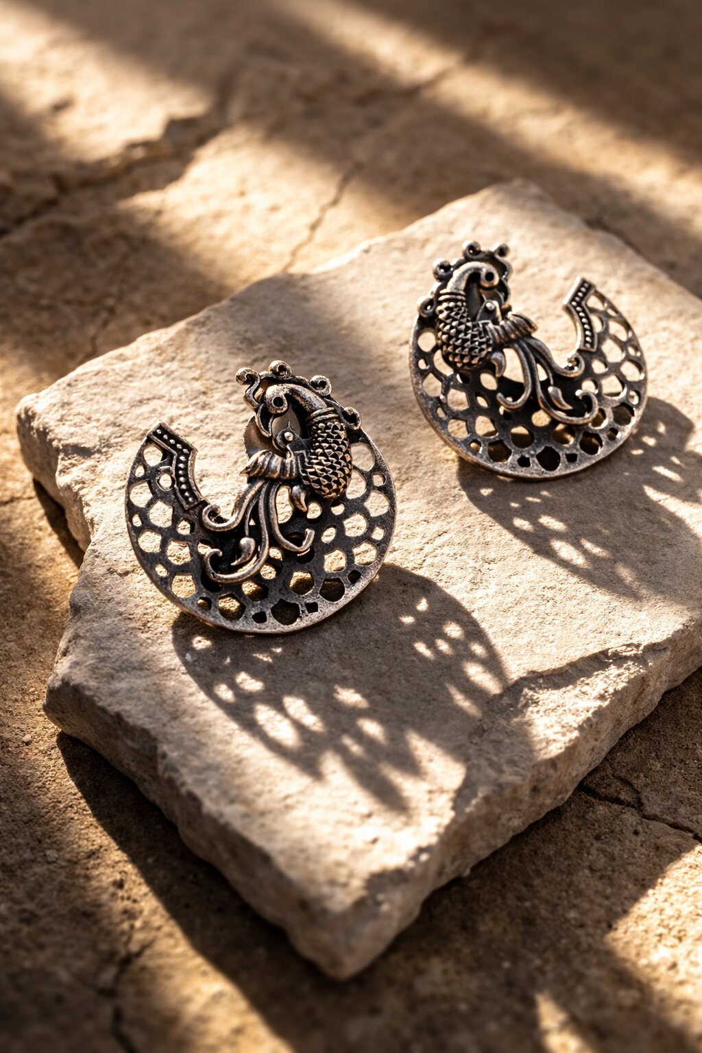 Niska Starlight Silver Earrings