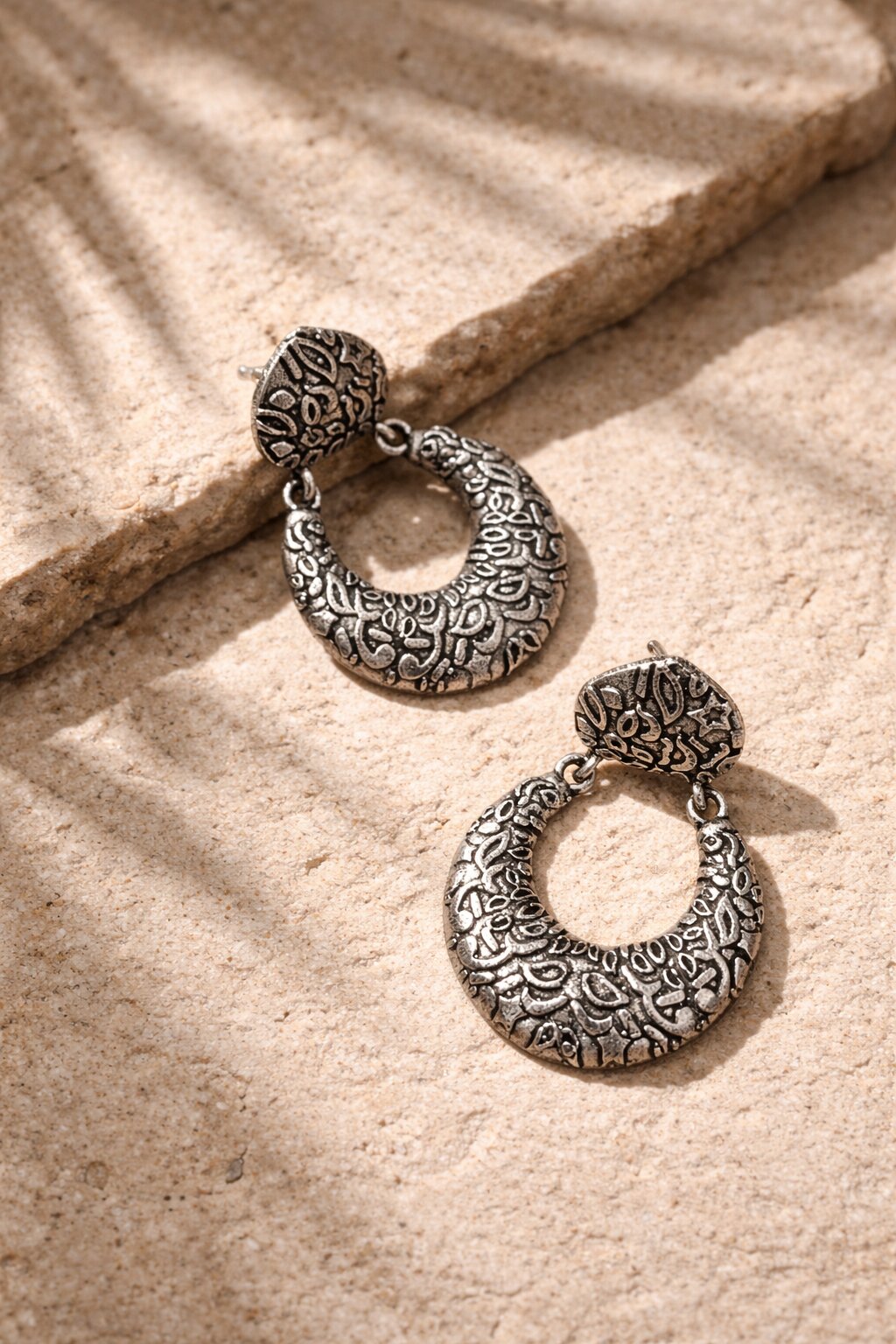 Niska Dusk Silver Earrings