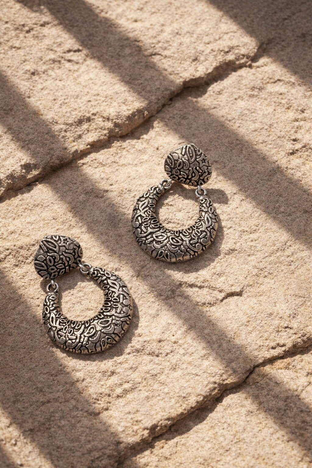 Niska Silver Drop Earrings