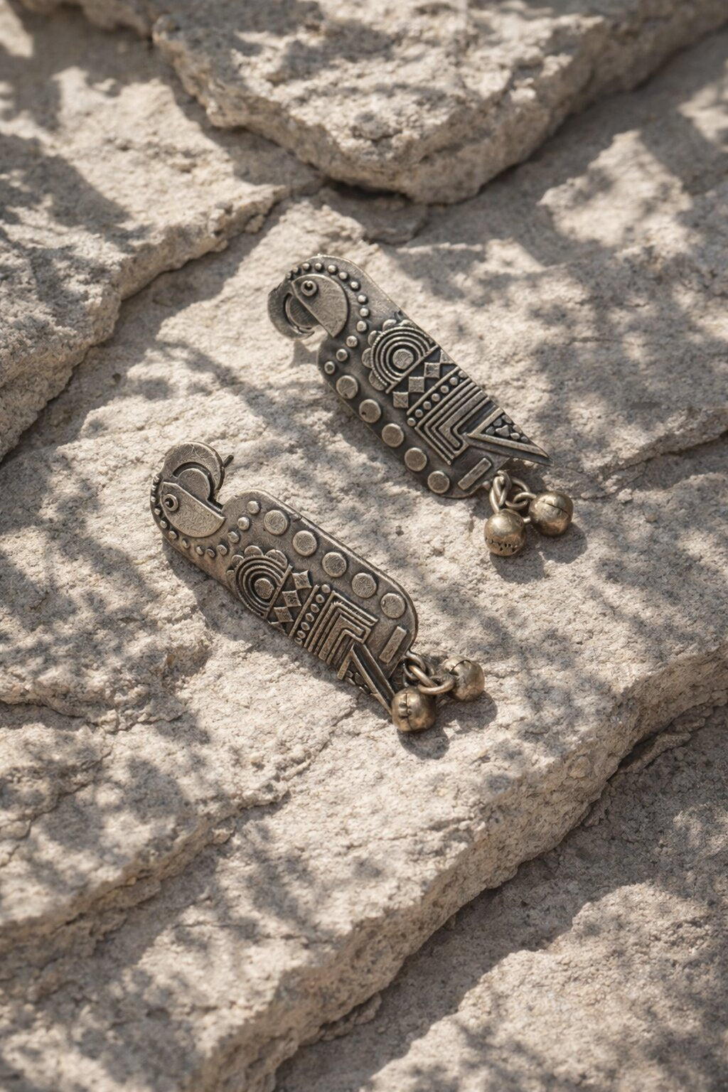 Niska Moonbeam Silver Earrings