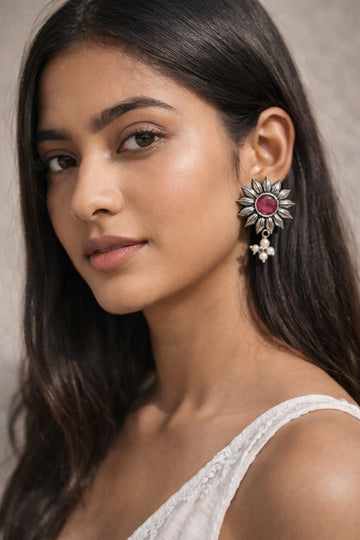 Niska Whisper Silver Earrings