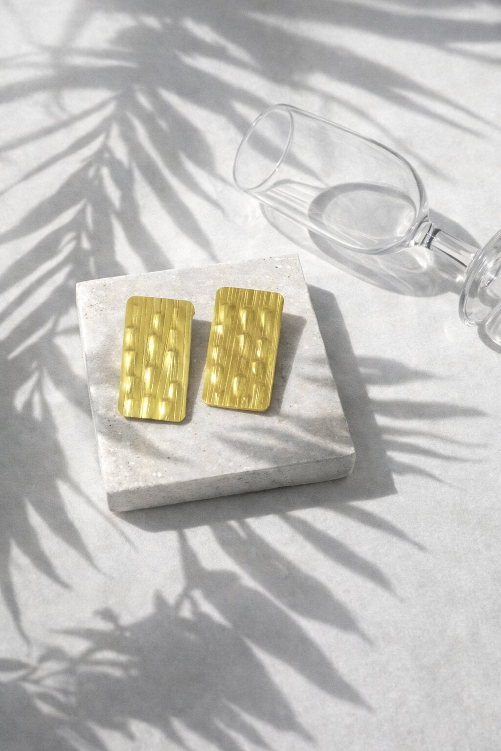 Guided Glory: Radiant Push Earrings