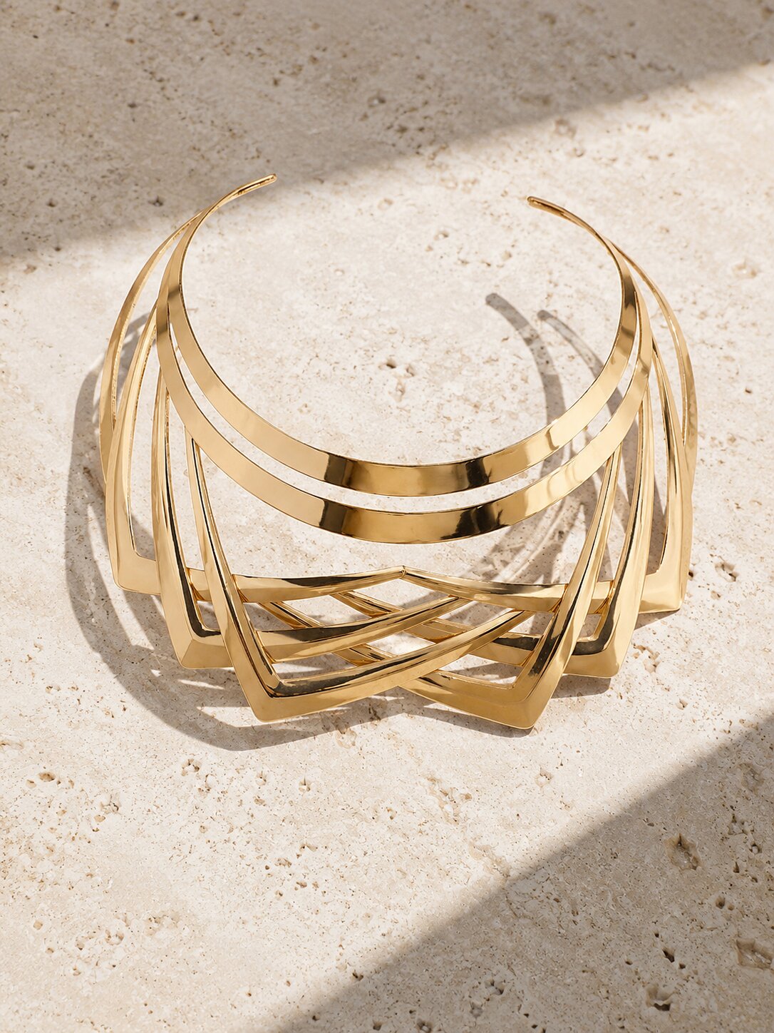 Niska Aurora Statement Collar Anti Tarnish Necklace