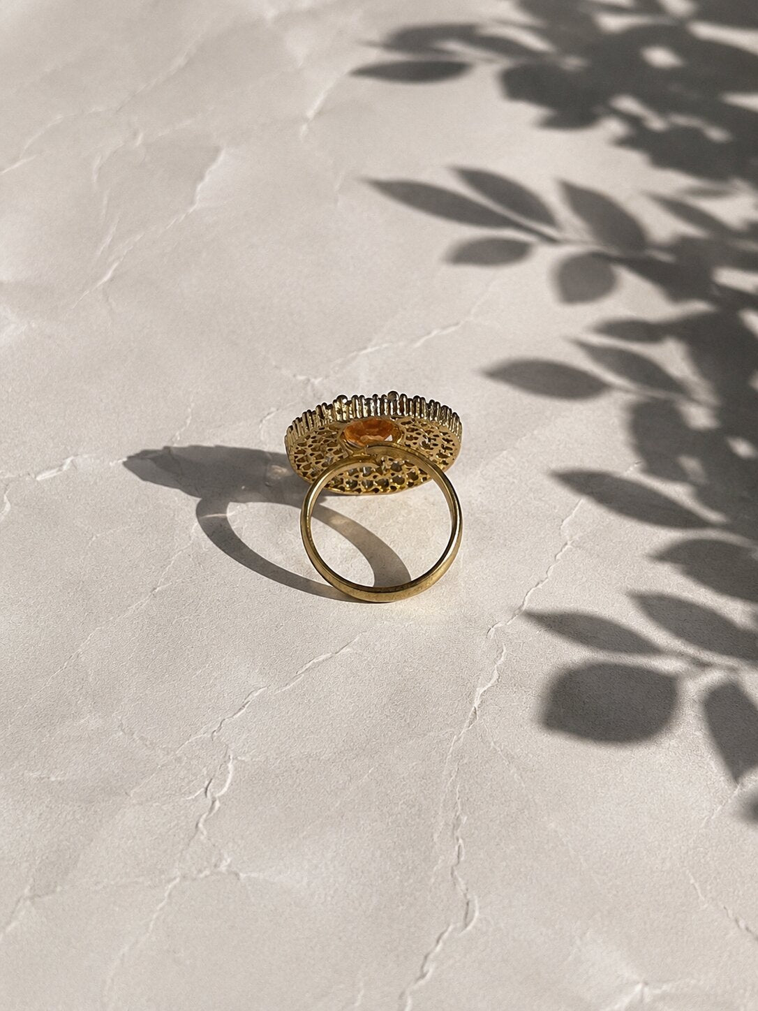 Niska Ember Halo Ring