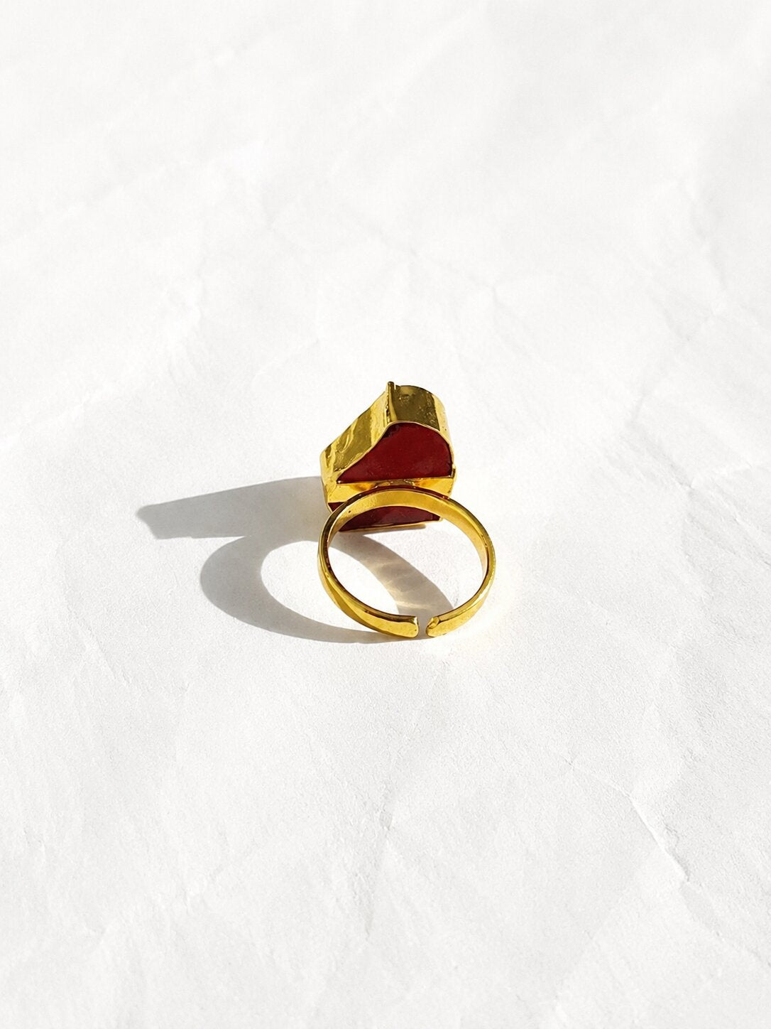 Niska Crimson Edge Ring
