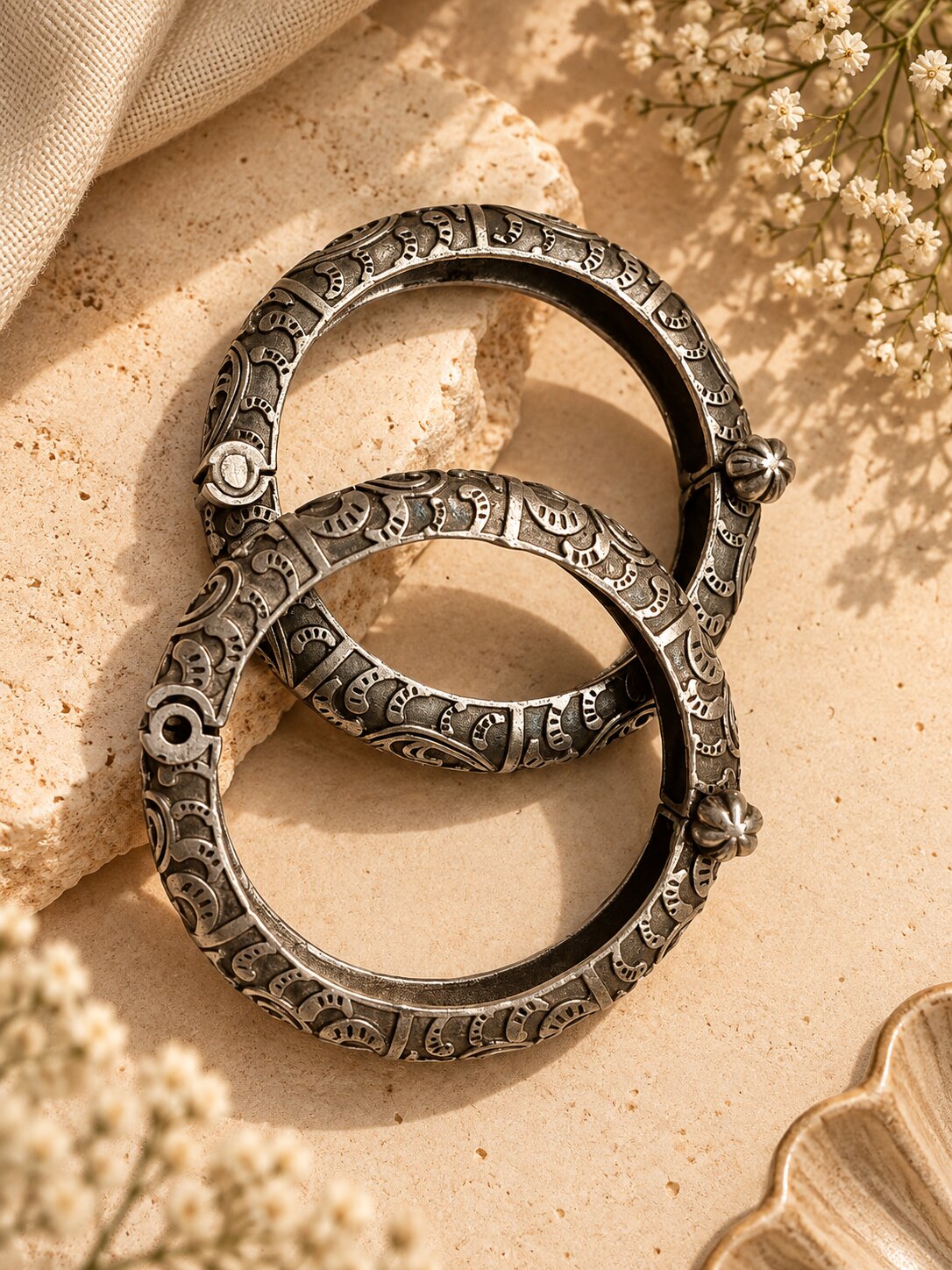 Heritage Paisley Bangles