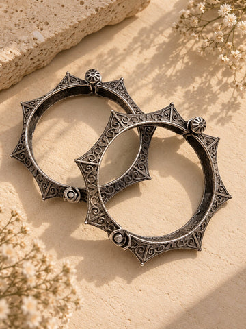 Antique Silver Bangles