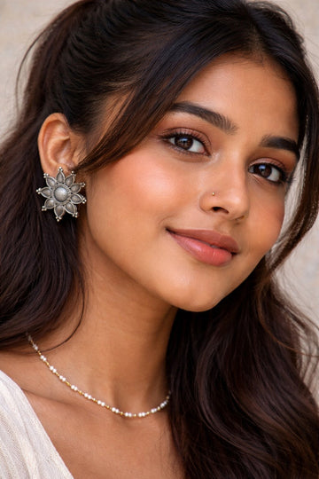 Niska Serenity Silver Earrings