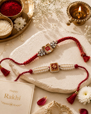 Niska Elegant Bhai Rakhi Gift Combo