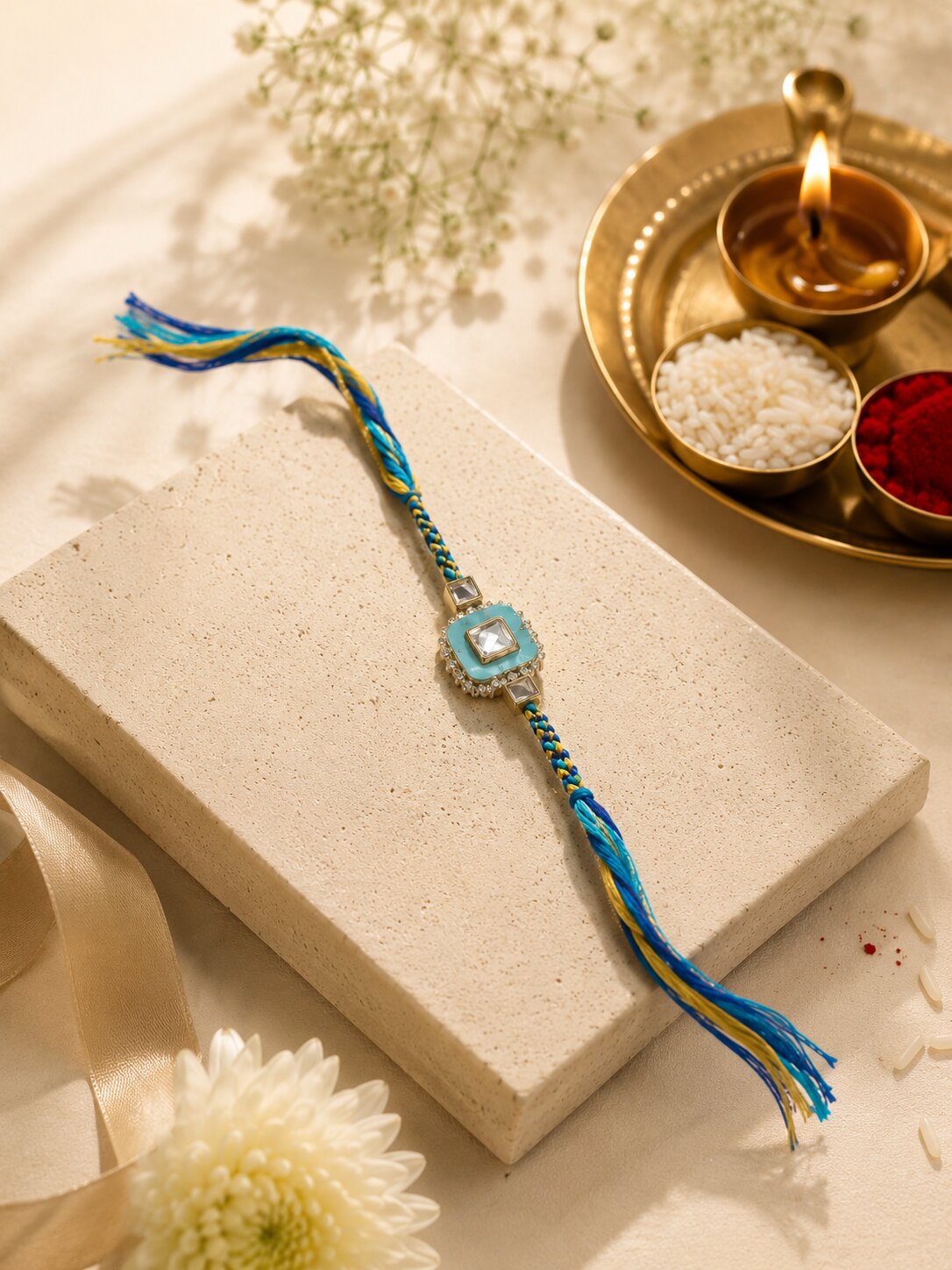 Niska Premium Celebration Rakhi Set
