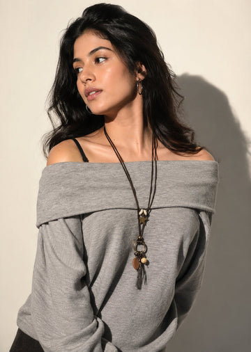 Black Onyx Adjustable Pendant Necklace