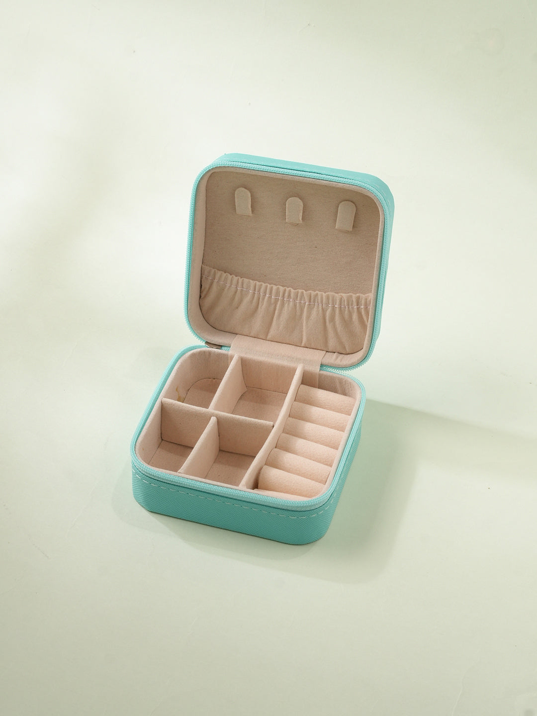 Green Textured Jewellery Organiser