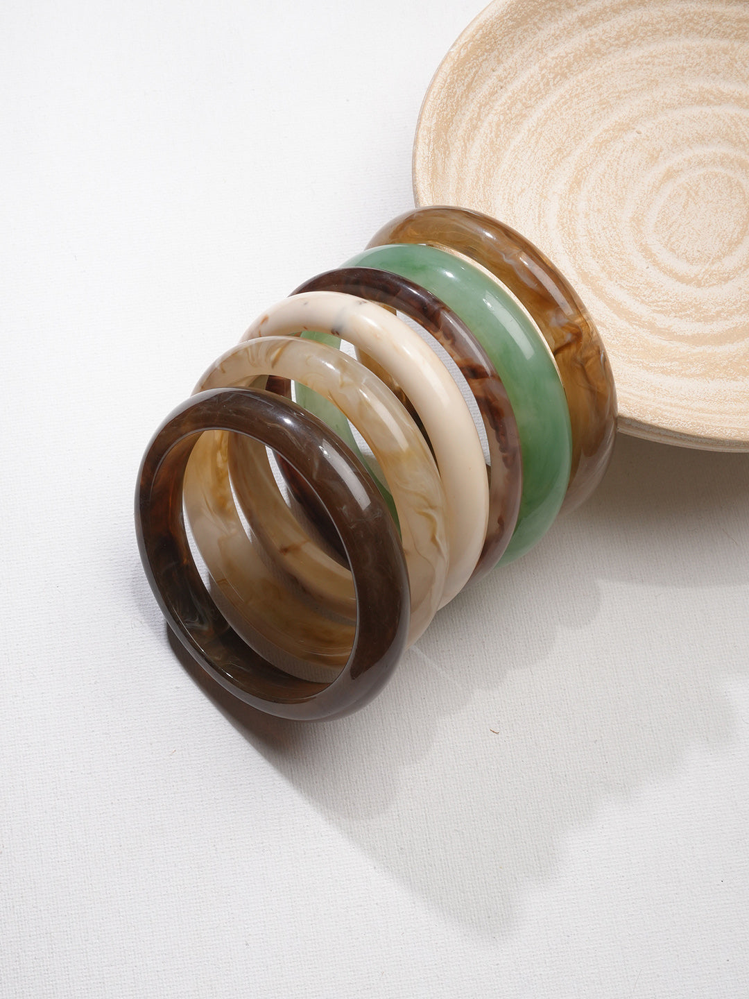 Niska Solstice Glow Statement Bangles