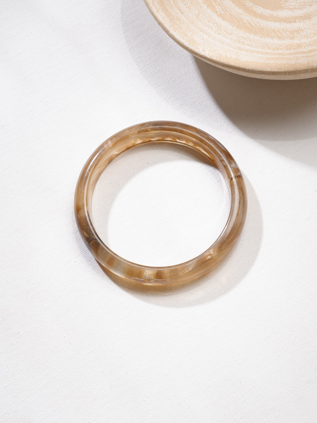 Niska Cloud Marble Resin Bangle