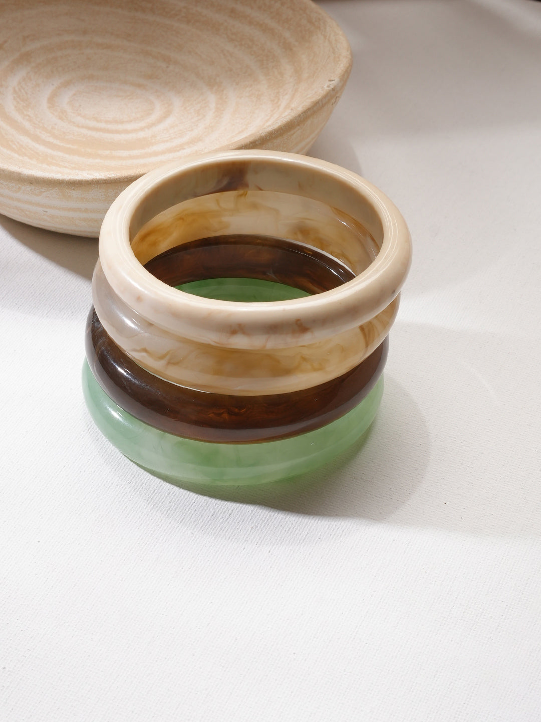 Niska Solstice Glow Statement Bangles