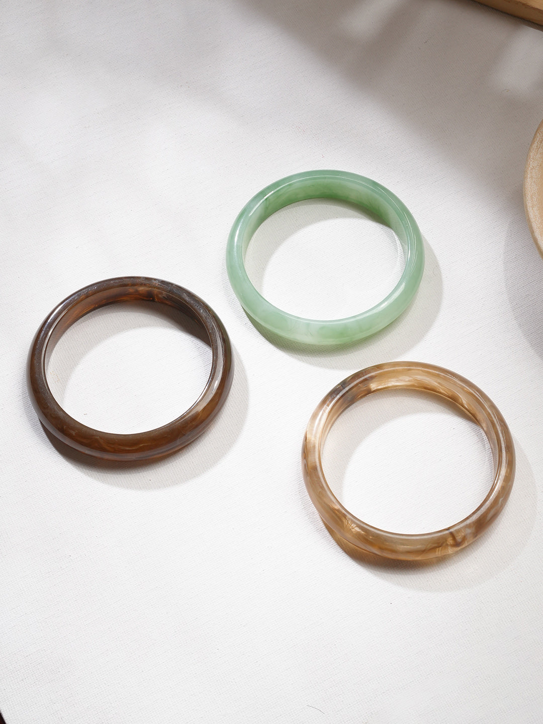 Niska Solstice Glow Statement Bangles
