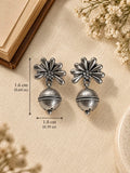 Niska AD Stone Silver Replica Jhumka Earrings ER26C10312 - product view 5