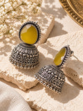 Monalisa Stone Silver replica jhumka product angle