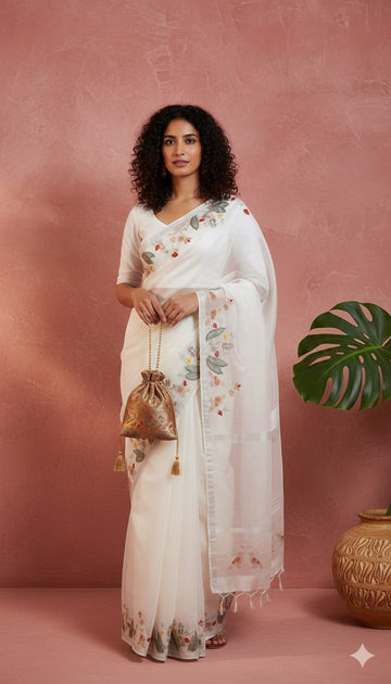 The Petal Whisper Saree